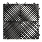 Big Floors RaceDeck Free-Flow interlocking tile for quick DIY garage installation.