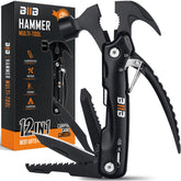 BIIB 12-in-1 hammer multitool front view for versatile on-the-go tasks.