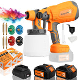 Bingoway cordless sprayer with 20V Max battery for portable furniture painting