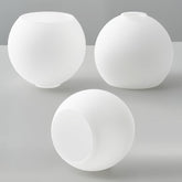 Binobro 3-pack six-inch globe shade for quick fixture updates