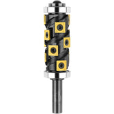 BINSTAK heavy duty flush trim router bit with double bearing for precise edge trimming