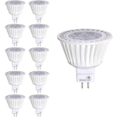 Bioluz LED MR16 bulb dimmable 3000K for energy-efficient lighting in homes
