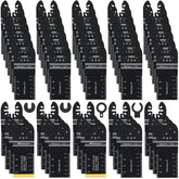 Bionso 55pcs oscillating saw blades kit for versatile cutting tasks.