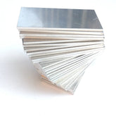 Biscuits welding coupons 5052 aluminum 2x4 plates for MIG/TIG practice
