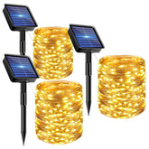Bitjam 3-pack outdoor setup lights illuminate patios with a warm glow