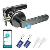 BIWIBON fingerprint lock front view for secure, convenient home entry
