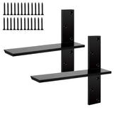 Blactea floating bracket hidden under countertop for strong support