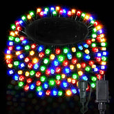BlcTec 300 LED Christmas lights illuminate indoor and outdoor spaces with vibrant color.