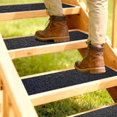 Bligo stair treads non-slip outdoor use for safe outdoor stairs