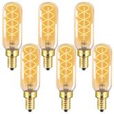 BLINGCOLOR dimmable edison bulb amber 2200K glow, ideal for lantern chandeliers.