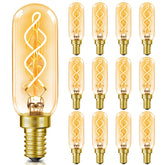 BLINGCOLOR E12 LED vintage amber glass bulb for warm lantern ambiance.