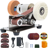 Blissthrill Mini Belt Sander front view for compact knife sharpening on the go