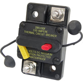 Blue Sea Systems 7184-285 thermal circuit breaker with surface-mount switch for reliable marine protection.