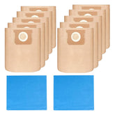 Bluemorpho 19-3100 disposable bags for Stanley vacuums capture fine dust.