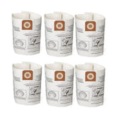 Bluemorpho pack6 vacuum bags fit Craftsman 16-20 gallon vacuums for clean disposal