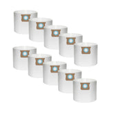 Bluemorpho VDBS dust bags for VacMaster 5-6 gal, easy replacement