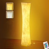 BLUEYE floor lamp shade close-up showing soft glow from Tyvek Dupont shade