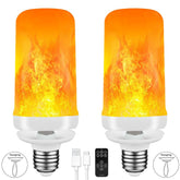 BLUEYE rechargeable flame bulbs with remote control for easy ambiance