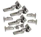 Blum Clip Top Blumotion hinge on inset cabinet for smooth soft-close action