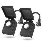 BN-LINK outdoor timer with dual outlets for simultaneous device control.