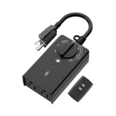 BN-LINK outdoor timer with dusk-dawn sensor automatically activates exterior lighting to save energy.