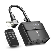 BN-LINK outdoor timer with dusk-to-dawn sensor and three outlets