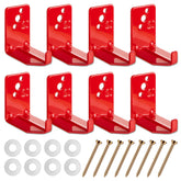 BNJZWJJ 8-pack extinguisher bracket set for easy, within-reach mounting.