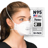 BNX N95 mask tri-fold for secure seal and comfortable all-day wear.