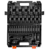 Boen 35-piece deep impact socket set in a case for versatile vehicle maintenance