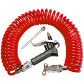 Boeray heavy-duty truck air duster with 9m coil for extended reach and efficient cleaning.