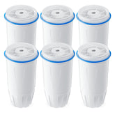 Bogda Zero 6-pack water filter replacement for everyday clean water.