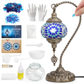 BOHMR DIY Turkish Mosaic Lamp Kit box, perfect starter for home decorating.