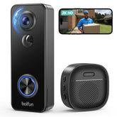 BOIFUN video doorbell front view for real-time doorstep monitoring