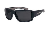 BOMBER Boogie BG103 floating sunglasses with matte black frame for water adventures.