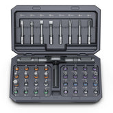 Bomivoi 42-in-1 magnetic screwdriver set in a compact case for on-the-go repairs.
