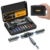 Bomivoi magnetic screwdriver set in compact case for on-the-go repairs
