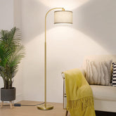 Boncoo LED floor lamp with dimmable arc design ideal for living room reading