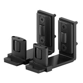 BONIKLUBA barn door floor guide with adjustable U-shape keeps doors aligned.