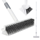 BOOMJOY grout brush with long handle reaches tight gaps for thorough cleaning
