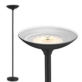 BoostArea torchiere lamp base provides sturdy support with a modern look.