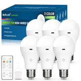 BoRccdit CordlessGlow 15W bulb delivering bright warm light for living spaces.