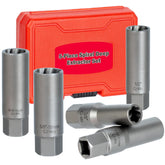 Bornpye Deep Bolt Extractor 3-8in grips deeply to remove stuck bolts in tight spaces.