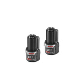 Bosch BAT414-2PK battery front view for tight spaces
