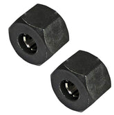 Bosch 1/4 in Collet Chuck 2-pack top view shows secure grip for precise routing