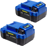 BOTKK 6500mAh replacement battery for Kobalt 24V with extended runtime