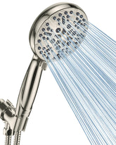 Bowger high-pressure shower head with rain spray for stronger water flow.