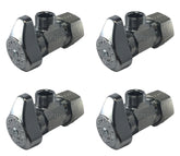 BrassCraft G2CR19L1X chrome angle stop valve for reliable shut-off under sinks.