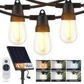 Brightech Ambience Pro 27ft solar panel lights for energy-efficient outdoor lighting