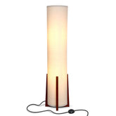Brightech Parker base with slim wooden pedestal for stable placement