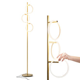 Brightech Saturn base view shows a stable, tall lighting foundation for living spaces.